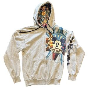 Disney Parks Sweater Hoodie Walt Disney World Small gray graphic discover Magic